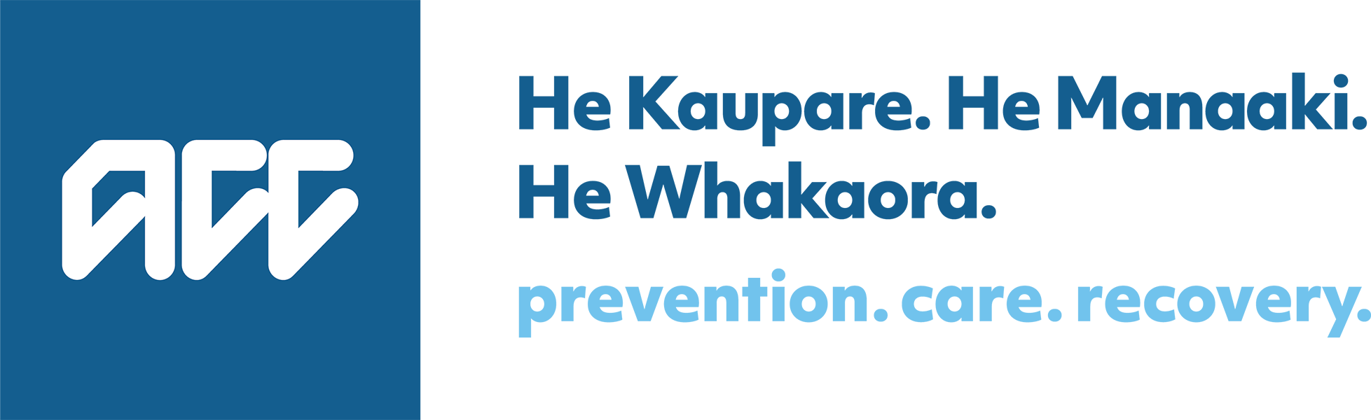 ACC - He Kaupare. He Manaaki. He Whakaora.